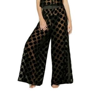 Victoria Secret Sheer Lounge Pants Wideleg size M